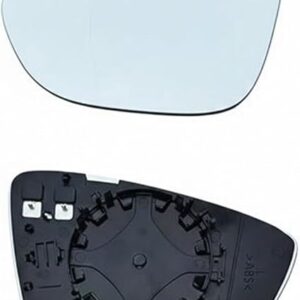 Volkswagen EOS Clip on Wing Mirror LHS Passenger Side 2006 to 2009  Heated Convex