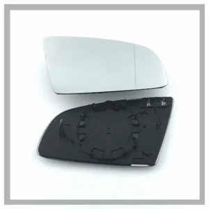 Audi A3 Door Mirror Glass With Base Heated - Driver Side 2001 to 2007