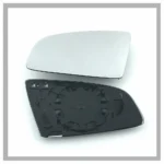 Audi A3 Passenger Side Mirror Glass With Base Heated - 2001 to 2007