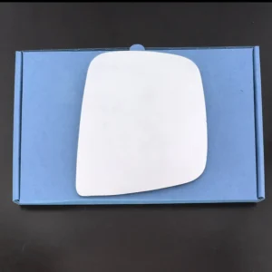 Remove loose wing mirror pices and clean the dust and remove duble sided tape align shape and stick on top of mirror glass