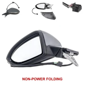 Volkswagen Golf MK7 Wing Mirror Unit - Electric - Passenger Side 2012 to 2020