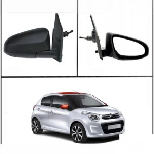 TWMC Wing Mirror Glass For Toyota Aygo 2014-2023 – RHS (Driver Side), Heated, Convex – OEM Quality, UK Made