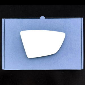 SEAT Leon Stick on Wing Mirror Glass (Convex) RIGHT HAND ( UK Driver Side ) 2013 to 2022
