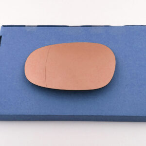 BMW 3 Series Stick on Wing Mirror Glass (Wide Angle) ( Blue Tinted ) LEFT HAND ( UK Passenger Side ) 2008 to 2011