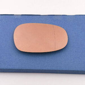 BMW 3 Series Stick on Wing Mirror Glass (Wide Angle) ( Blue Tinted ) RIGHT HAND ( UK Driver Side ) 2008 to 2011