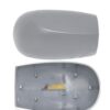 FIAT Punto Wing Mirror Cover ( Primed ) RIGHT HAND ( UK Driver Side ) 1999 to 2006