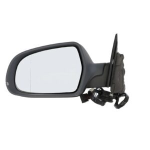 Audi A3 8PA 2010 to 2012 Complete Wing Mirror Unit- Electric adjustment - Heated Glass - Indicator - Primed - LHS (Passenger Side)