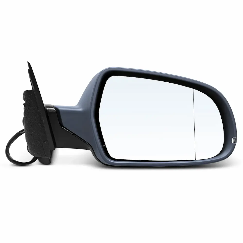 AUDI A3 2010 to 2012 (8P1)-Complete Wing mirror Unit-Electric adjustment - Heated Glass - Indicator - Primed RHS (Driver Side)