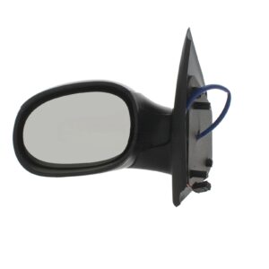 Citroen C2 2003 to 2010- Complete Wing Mirror Unit-Electric adjustment -Non- Heated Glass - Black- UK Passenger Side (LHS)