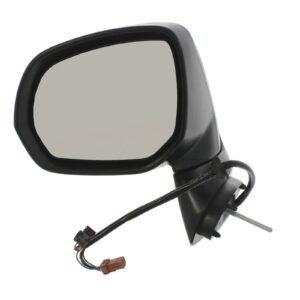 Citroen C3 Picasso-2009 to 2025-Complete Wing Mirror Unit-Electric adjustment - Heated Glass - Power Folding - Puddle Light - Temperature Sensor - Primed-Passenger Side-LHS