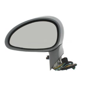 Citroen C4 2004 to 2009 - Complete Wing Mirror Unit-Electric adjustment -Heated Glass - Without Temperature Sensor -  Primed Arm & Primed Cover-LHS (Passenger Side)