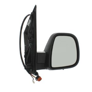 Citroen Dispatch 2016 to 2025 Complete Wing Mirror Unit-Electric adjustment - Heated Glass - Temperature Sensor - Black - Textured-RHS(UK Driver Side)
