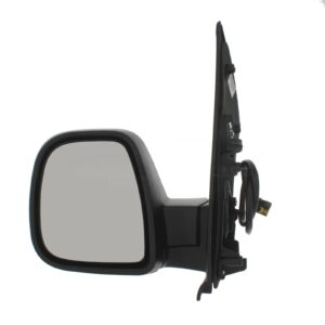 Citroen Dispatch 2016 to 2025 Complete Wing Mirror Unit-Electric adjustment - Heated Glass - Temperature Sensor - Black - Textured-LHS(UK Passenger Side)