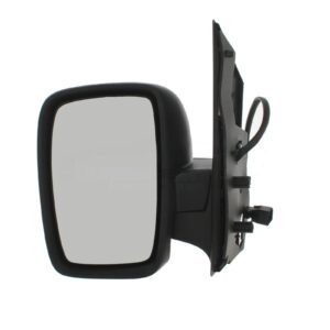 Fiat Scudo 2007-2015 Complete Wing Mirror Unit-Electric adjustment - Heated Glass - Power Folding - Without Temperature Sensor - Primed-LHS(Passenger Side)