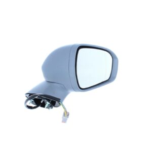 Ford Mondeo Wing Mirror Unit Electric adjustment - Manual Folding Heated Primed Arm & Primed Cover - UK Driver Side 2014 to 2022