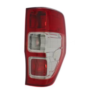 Ford Ranger 2011-2018 Non-LED Red Lens With Clear Indicator Rear Light / Tail Light Excluding Bulb Holder Drivers Side (RH)
