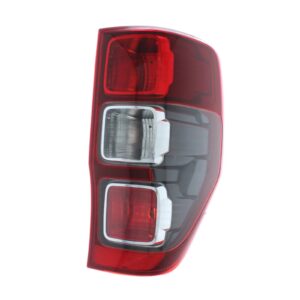 Ford Ranger 2011-2018 Non-LED Dark Red Lens With Smoked Indicator Rear Light / Tail Light Excluding Bulb Holder Drivers Side (RH)