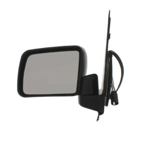 Ford Tourneo Connect 2009 to 2013 Complete Wing Mirror Unit- Electric adjustment - Heated Glass - Black- Passenger Side (LH)