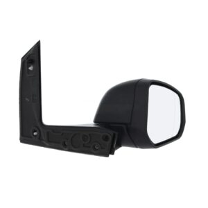 Ford Tourneo Connect 2014 to 2018-Complete Wing Mirror Unit-Manual adjustment - Non-Heated Glass - Black - Textured-UK Driver Side(RHS)
