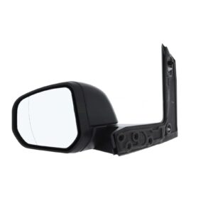 Ford Tourneo Connect 2014 to 2018-Complete Wing Mirror Unit-Manual adjustment - Non-Heated Glass - Black - Textured-UK Passenger Side(LHS)