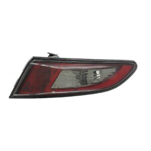 Honda Civic 2006-2012 Non-LED with Smoked Indicator Outer (Wing) Rear / Tail Light Excluding Bulb Holder Drivers Side (RH)