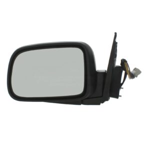 Honda CR-V 1996 2007 Complete Wing Mirror Units -  Electric adjustment - Heated Glass - Power Folding - Paintable - Black-LHS-Passenger Side