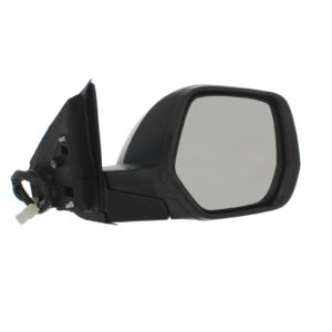 Honda CR-V 2007 to 2012 Complete Wing Mirror Unit-Electric adjustment - Heated Glass - Indicator - Paintable - Black-RHS-Driver Side