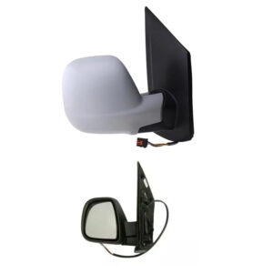 Vauxhall Vivaro Wing Mirror Unit - Electric Heated Temperature Sensor- PRIMED -LHS Passenger Side 2020 Onwards