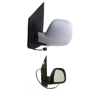 Vauxhall Vivaro Wing Mirror Unit - Electric Heated Temperature Sensor- PRIMED -RHS Driver Side 2020 Onwards