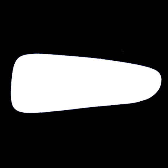 FORD TRANSIT MK8 2016 DOOR MIRROR N/S PASSENGER SIDE WITH AMBER INDICATOR - Doncaster Van