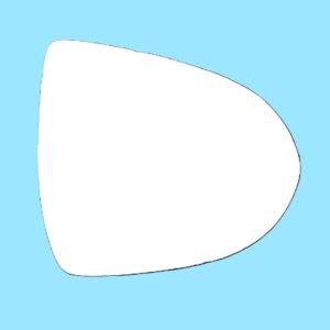 KIA Sportage Wing Mirror Glass - Convex - Driver Side 2016 to 2021