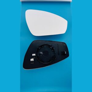 Volkswagen Tiguan Clip on Mirror Glass With Base Heated Base-Wide Angle ( UK Driver Side ) 2024 to 2025