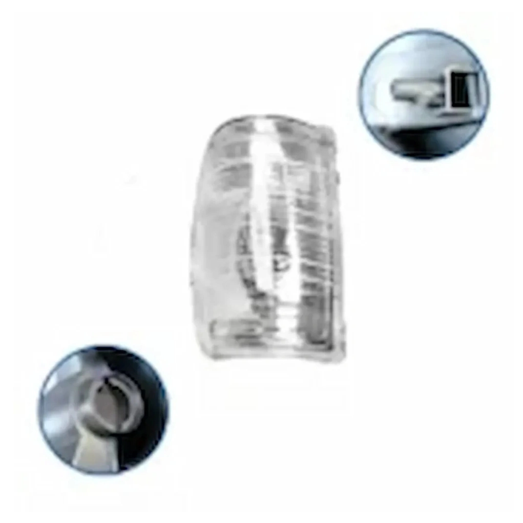 Ford Transit Wing Mirror Indicator Lens - Twist Type - Clear - Passenger Side 2019 to 2025