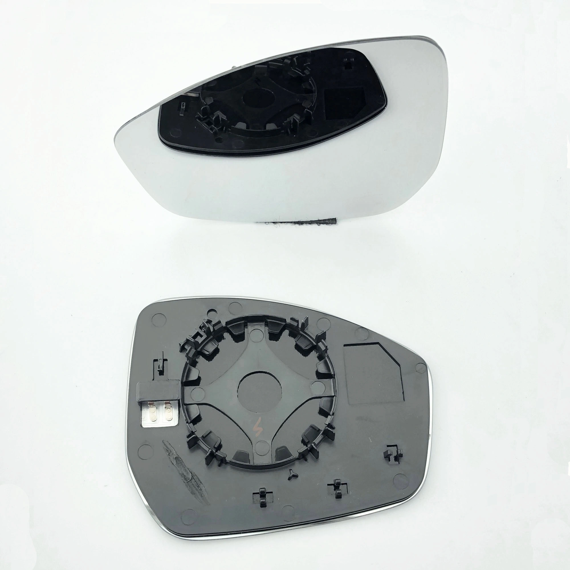Land Rover Velar Clip on Wing Mirror Glass With Base Heated Base (Convex) Left Hand ( UK Passenger Side ) 2016 to 2024