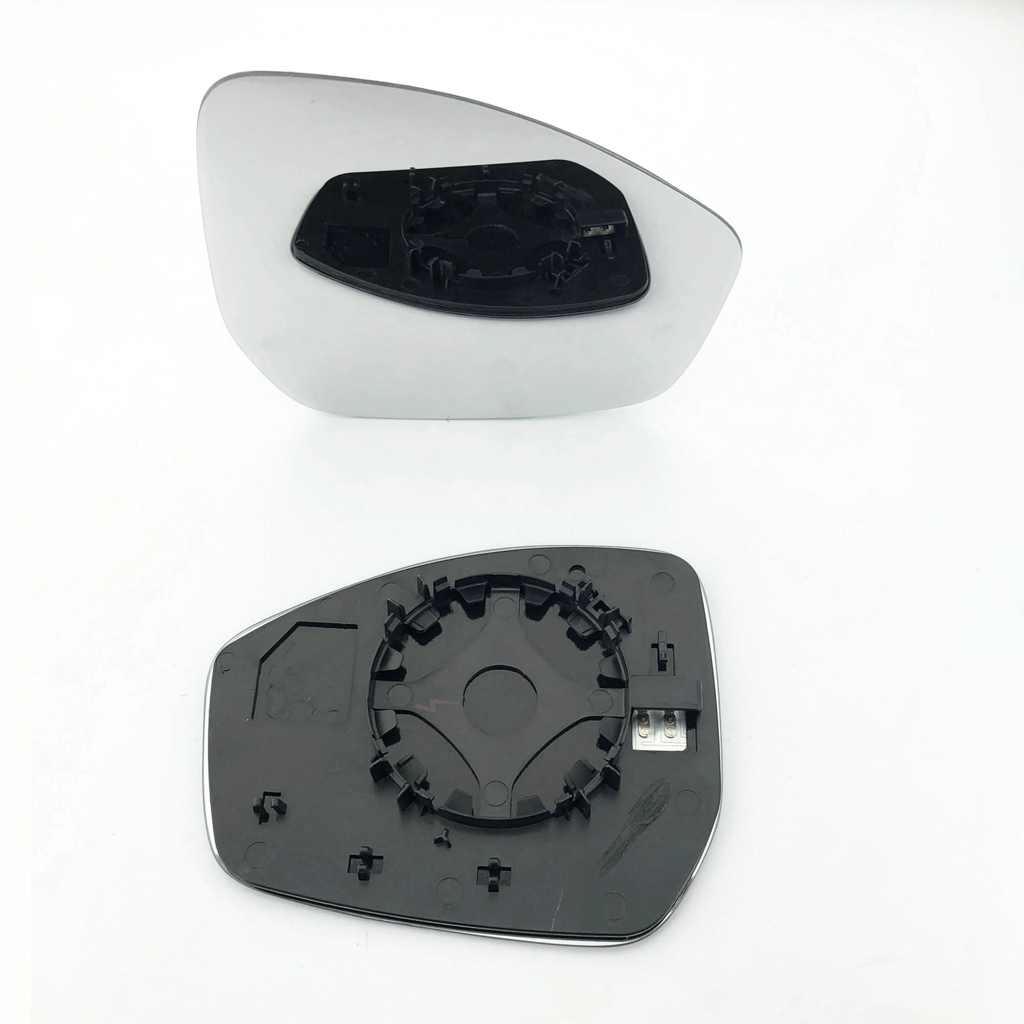 Land Rover Velar Clip on Wing Mirror Glass With Base Heated Base (Convex) Right Hand ( UK Driver Side ) 2016 to 2024