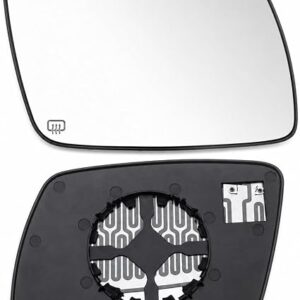 Dodge Journey (2008-2014) Convex Heated Base, Wing Mirror Glass -Left Hand Passenger Side