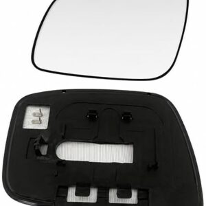 Mitsubishi Lancer 2008-2014 -Heated Base Convex Wing Mirror Glass -Left Hand Passenger Side