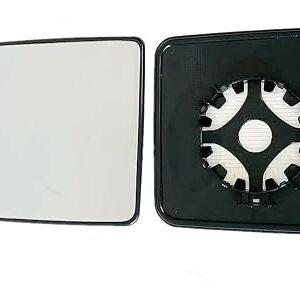 JEEP WRANGLER (2011-2017),Convex, Heated Base, Wing Mirror Glass -Left Hand Passenger Side