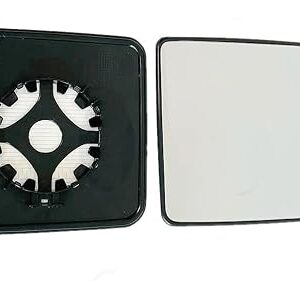 JEEP WRANGLER (2011-2017), Convex, Heated Base, Wing Mirror Glass -Right Hand Driver Side